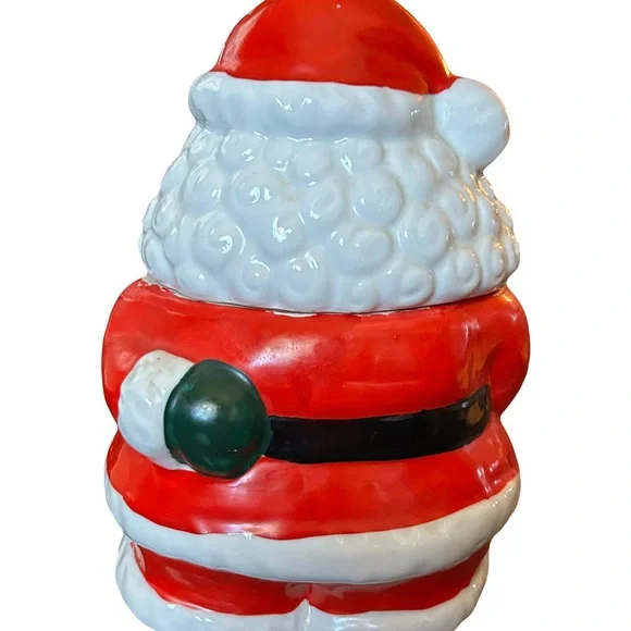Santa Cookie Jar. - Picture 2 of 2